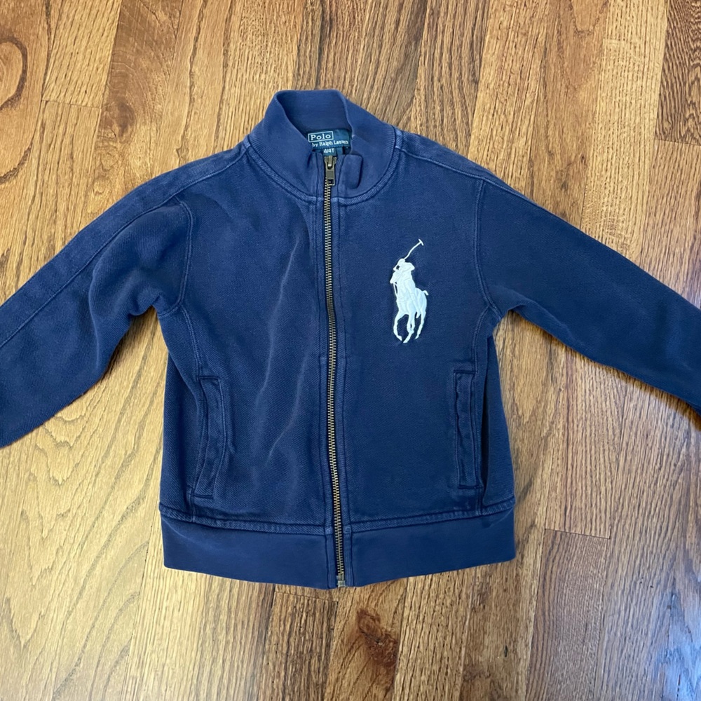 Polo Ralph Lauren toddler boys sweatshirt zipper